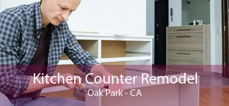 Kitchen Counter Remodel Oak Park - CA