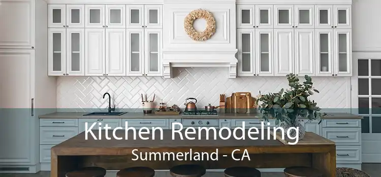 Kitchen Remodeling Summerland - CA