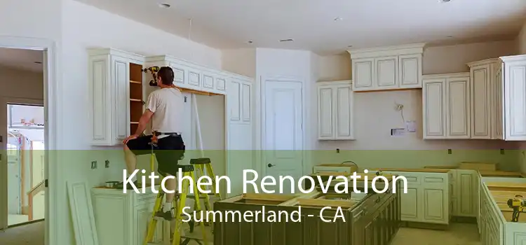 Kitchen Renovation Summerland - CA