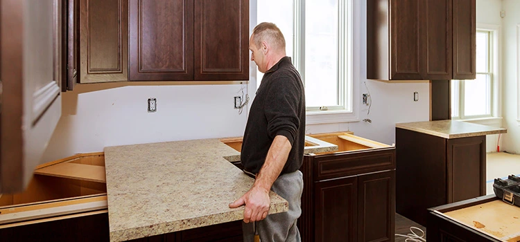 Kitchen Cabinets Counter Remodel in Rosemead